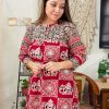 আজরাখ কটন সেমি লং ফতুয়া | Ajrak Cotton Printed Semi Long Fatuya